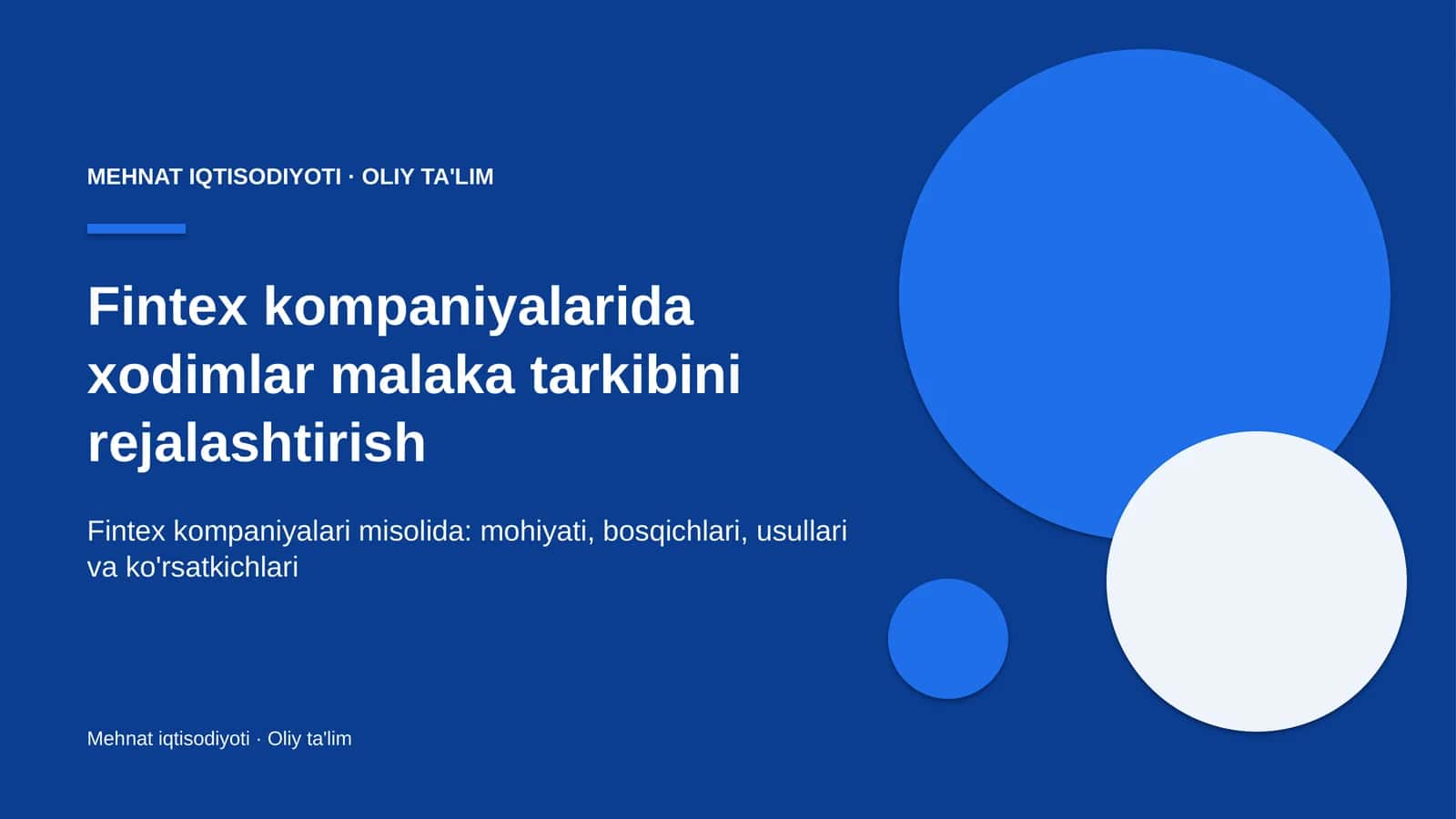 fintex kompaniyalarida xodimlar malaka tarkibini rejalashtirish 9415