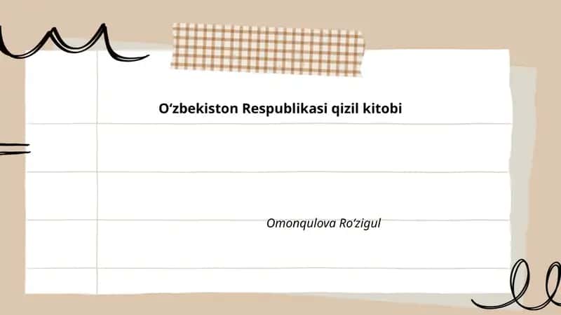 Oʻzbekiston Respublikasi Qizil Kitobi