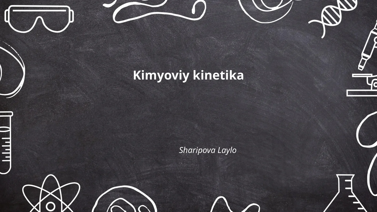 Kimyoviy kinetika