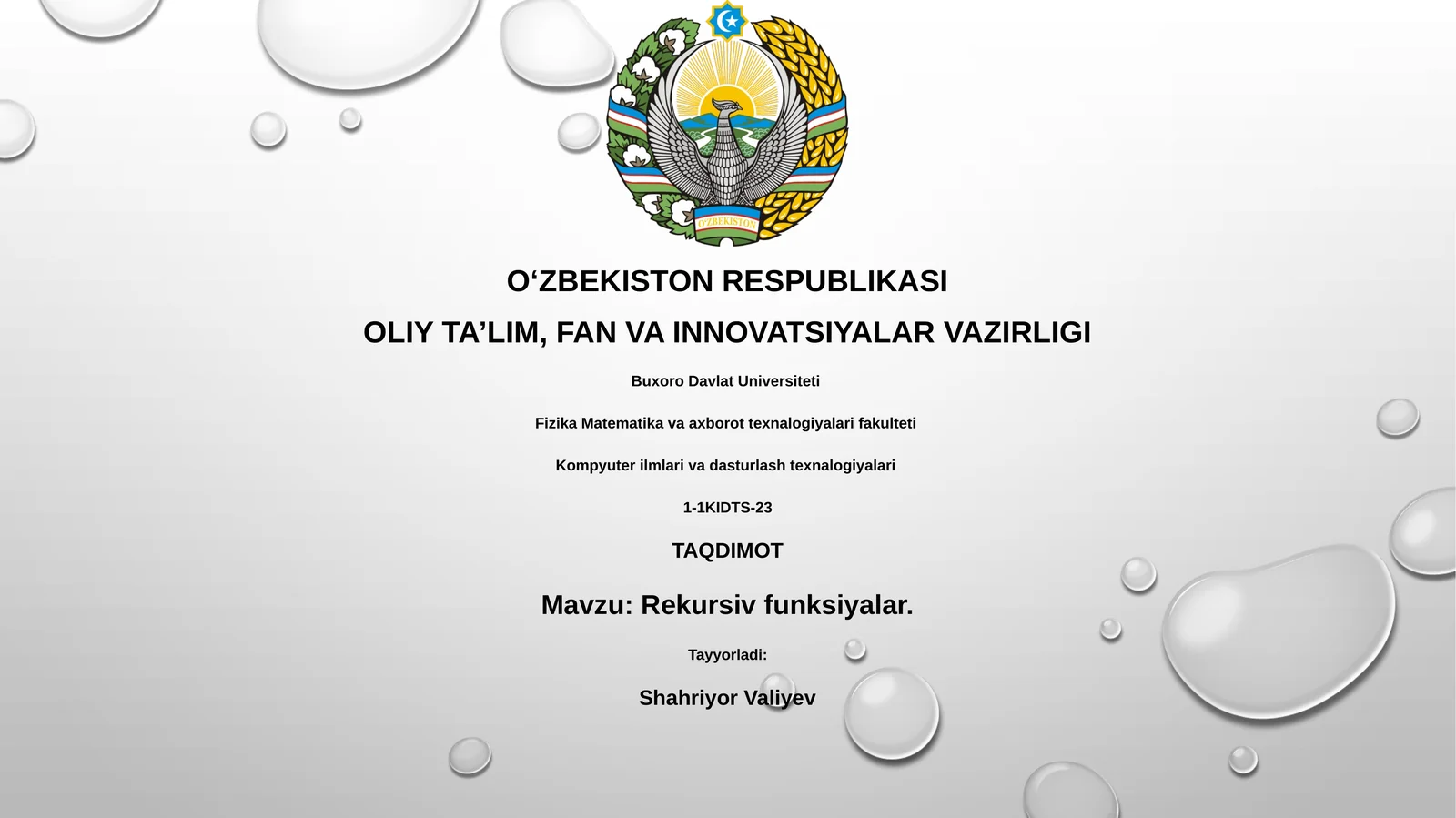 Rekursiv funksiyalar