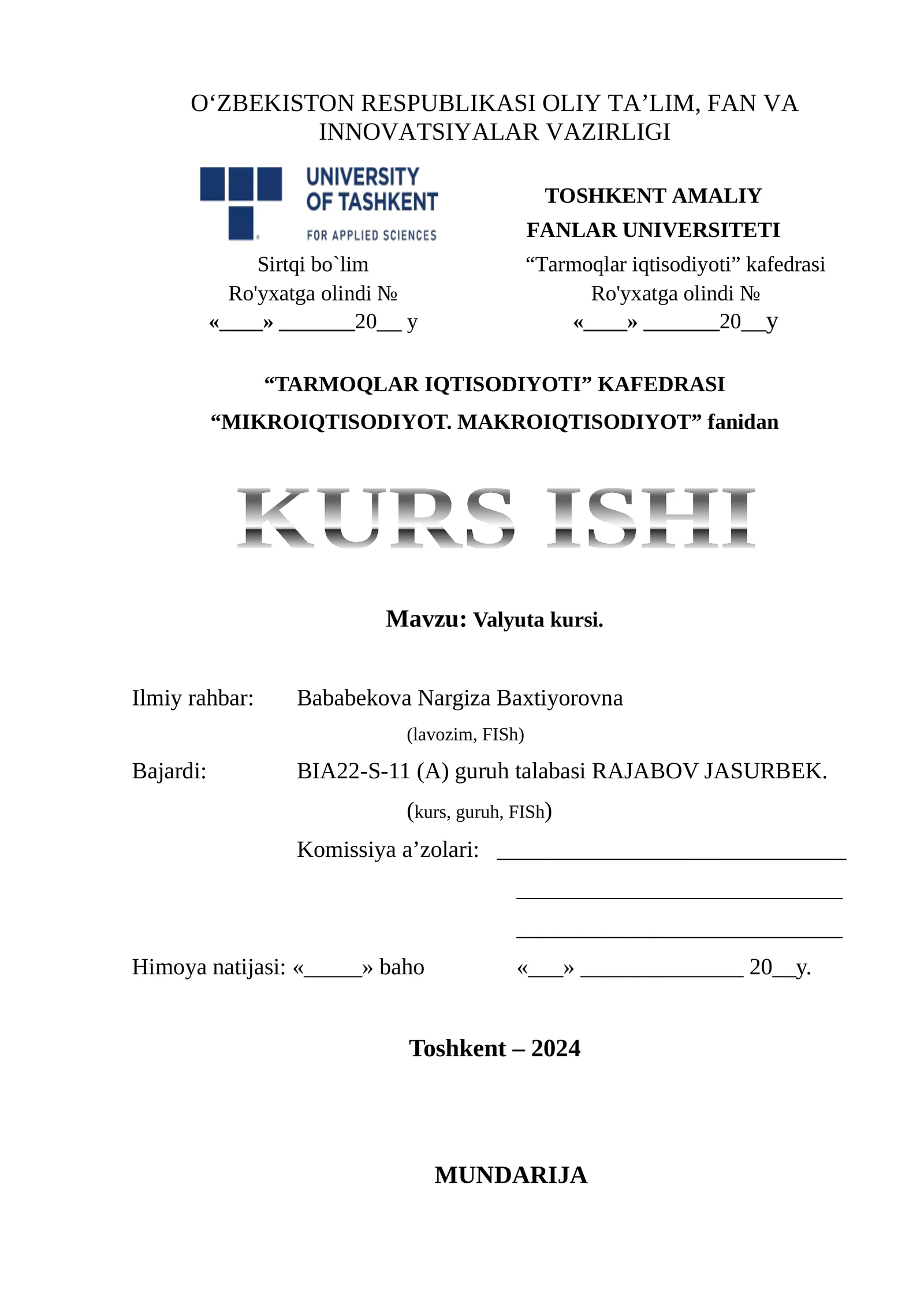 Valyuta kursi
