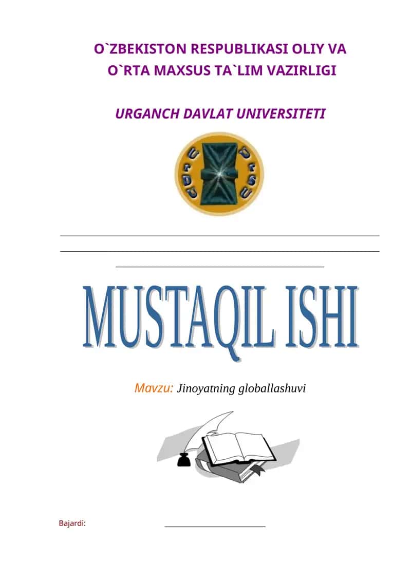 Jinoyatning globallashuvi
