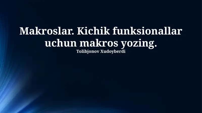 Makroslar