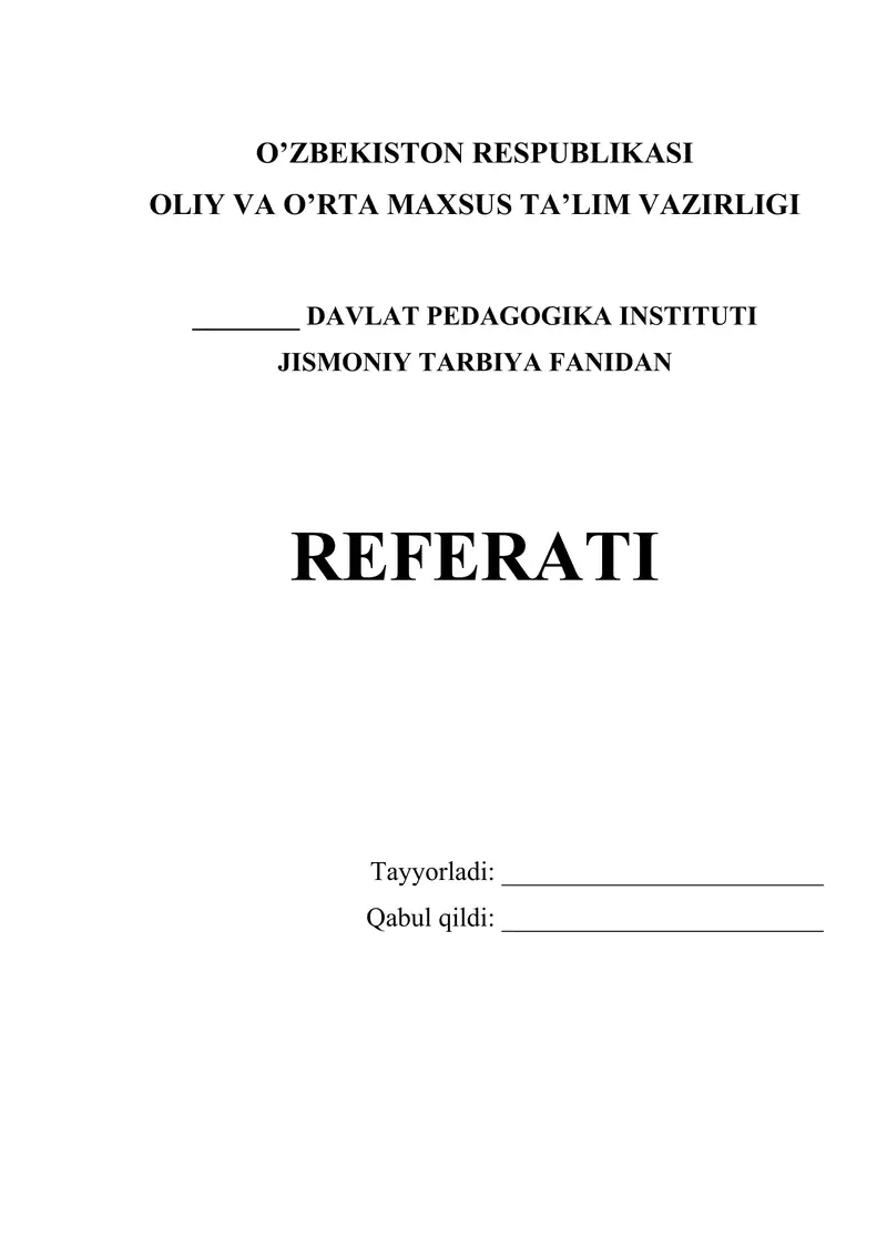 VOLEYBOL O’YIN TEXNIKASI VA TAKTIKASI