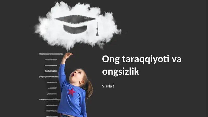 Ong taraqqiyoti va ongsizlik