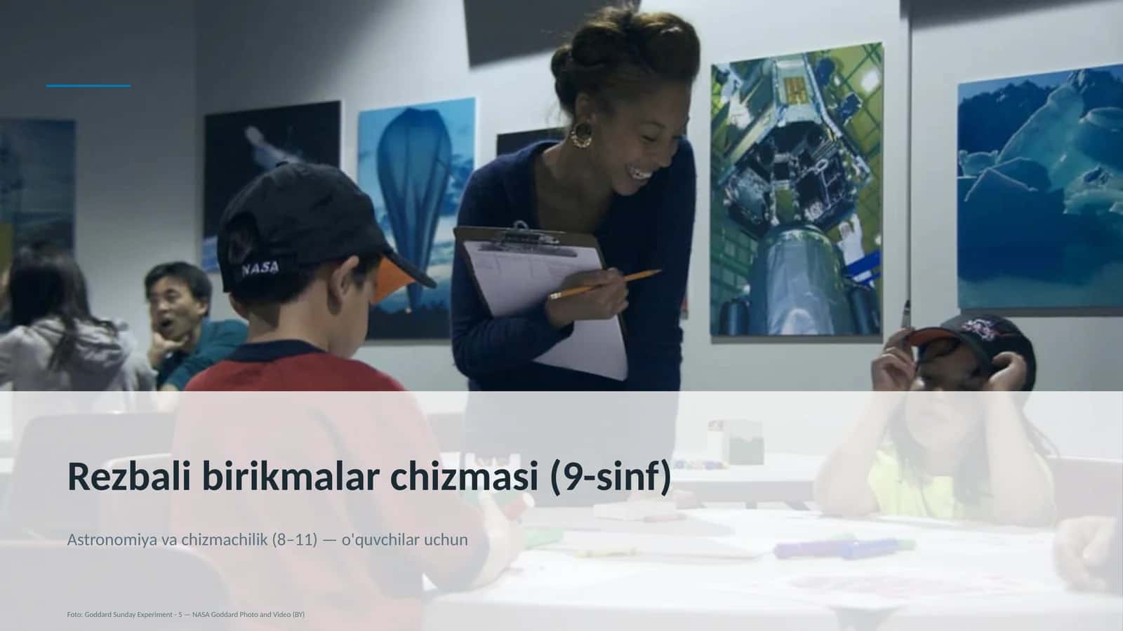 Rezbali birikmalar chizmasi (9-sinf)