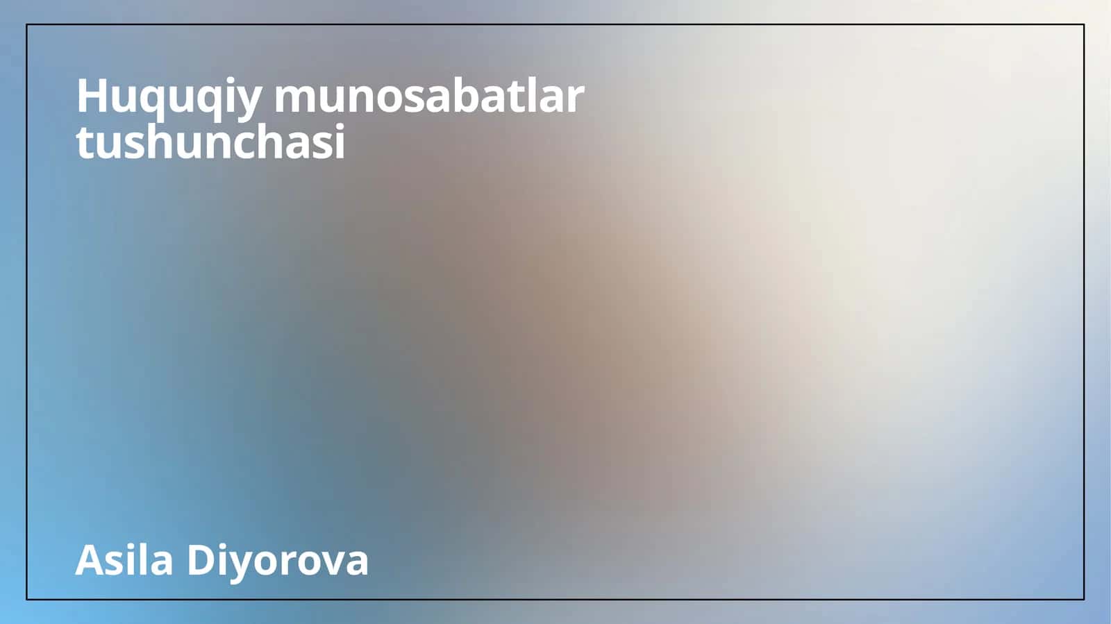 Davlat huquq nazariyasi
