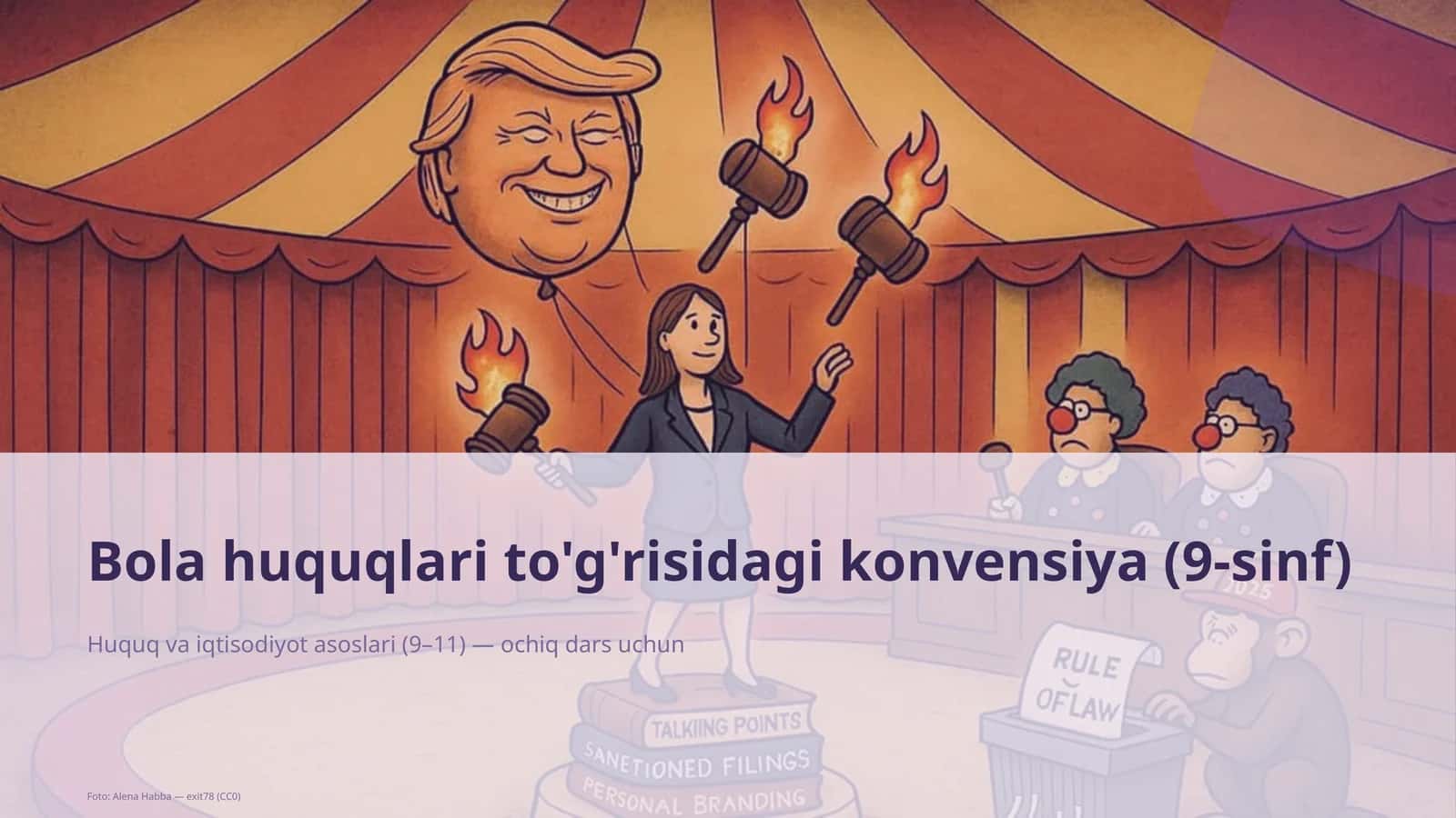 Bola huquqlari to'g'risidagi konvensiya (9-sinf)