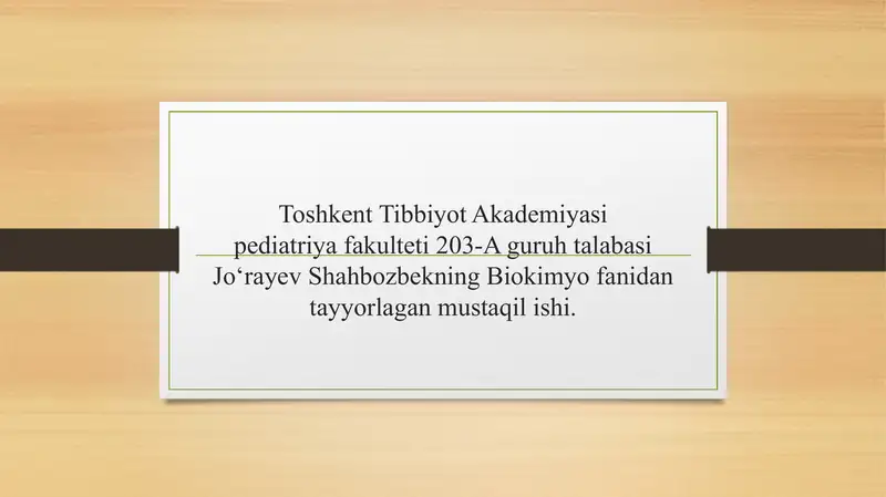 Transaminazalarni klinik ahamiyati