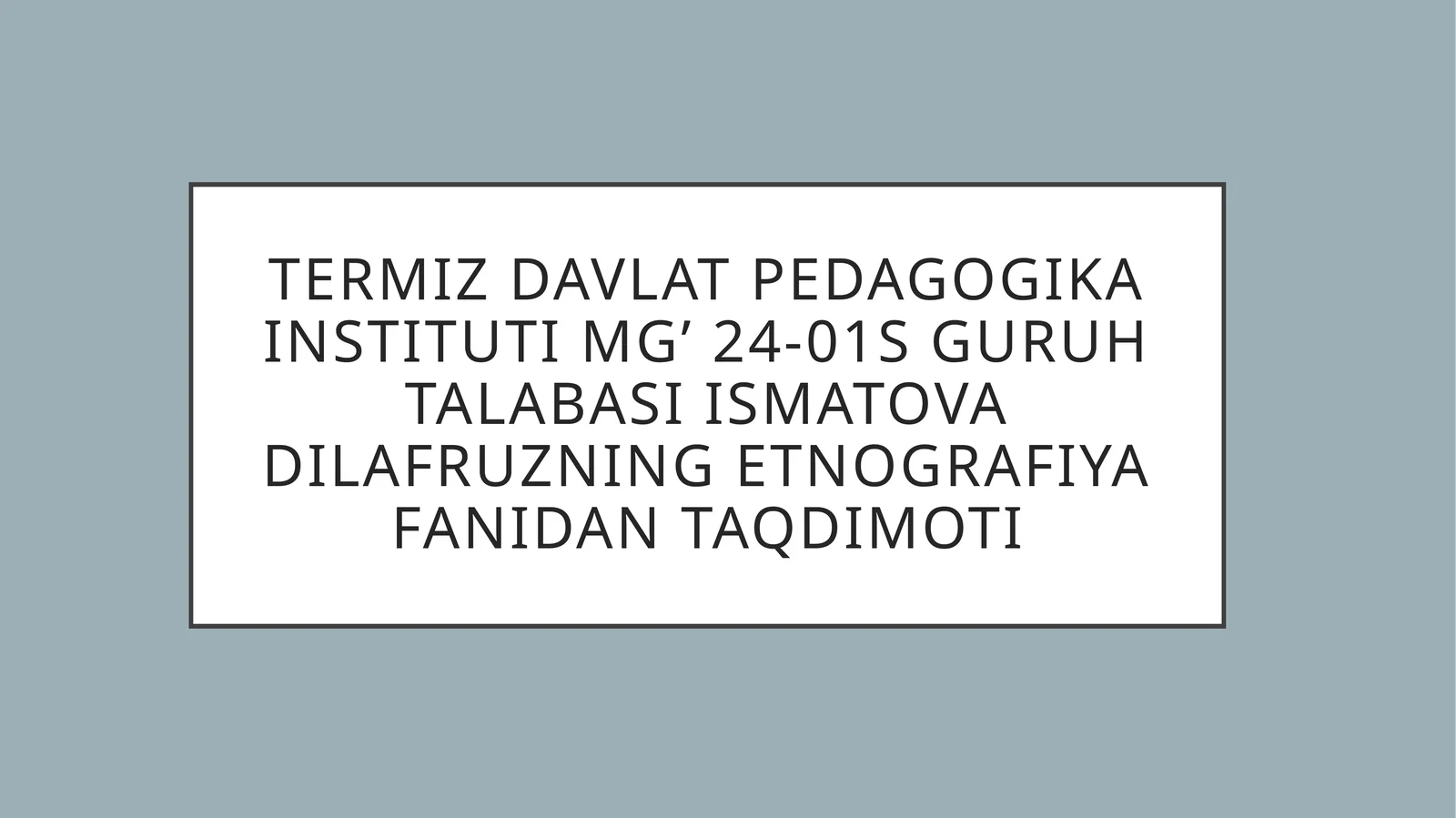 madaniy taraqqiyotda xalq Teatri va Milliy raqslarning o’rni