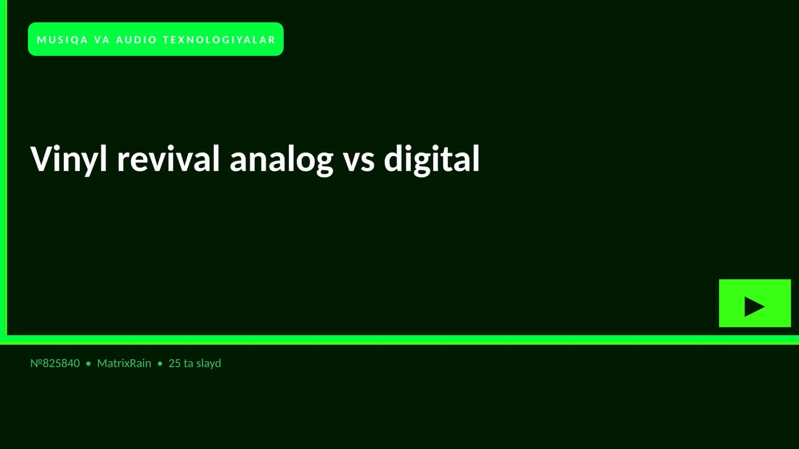Vinyl revival analog vs digital