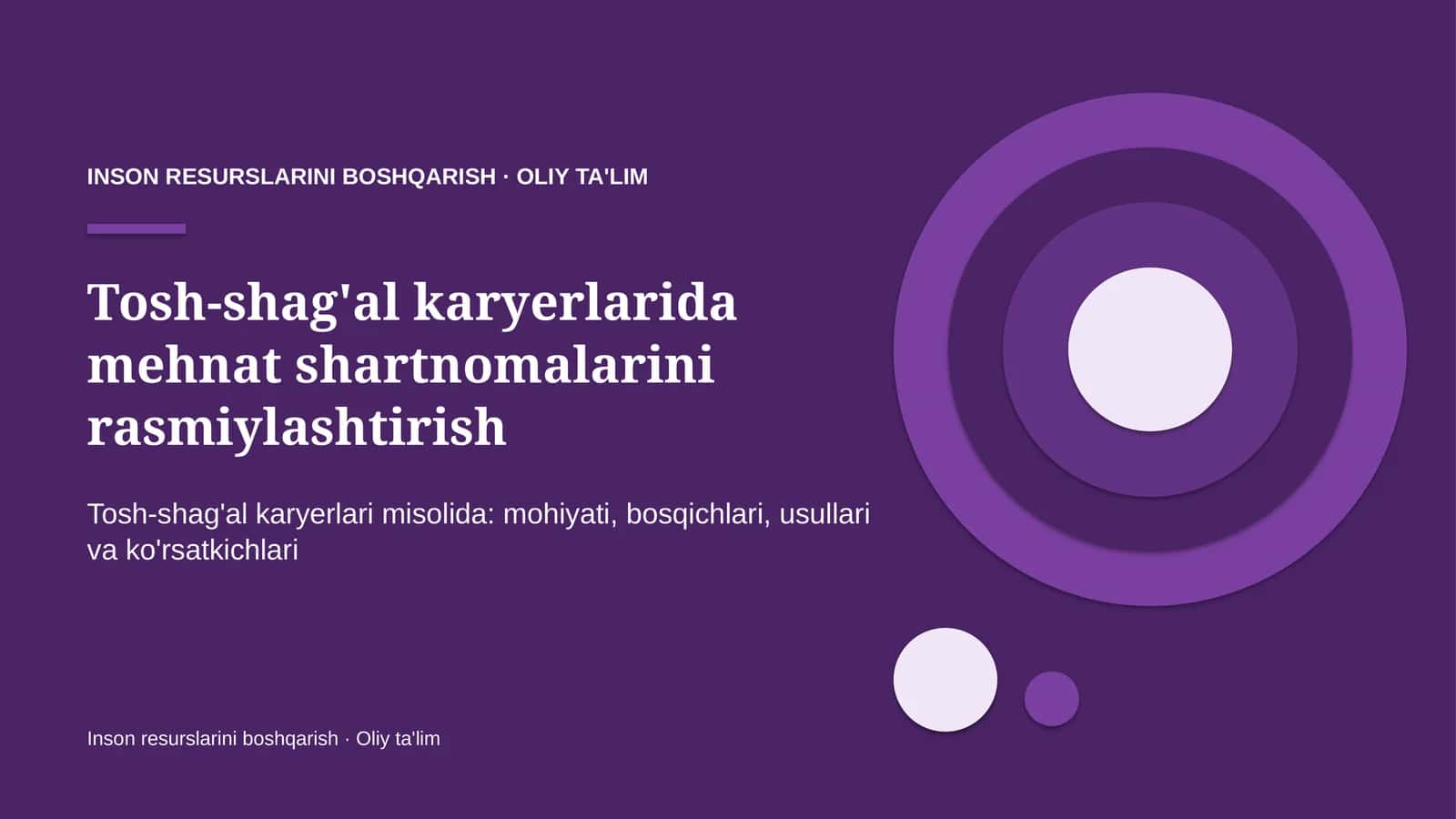 tosh shag'al karyerlarida mehnat shartnomalarini rasmiylashtirish 7289
