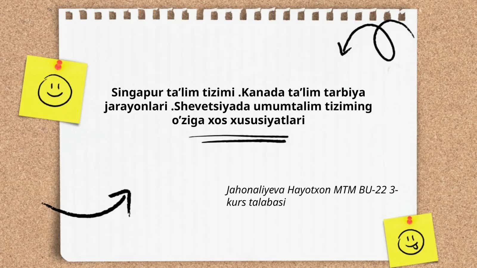Singapur ta’lim tizimi. Kanada ta’lim tarbiya jarayonlari. Shevetsiyada umumtalim tiziming o’ziga xos xususiyatlari