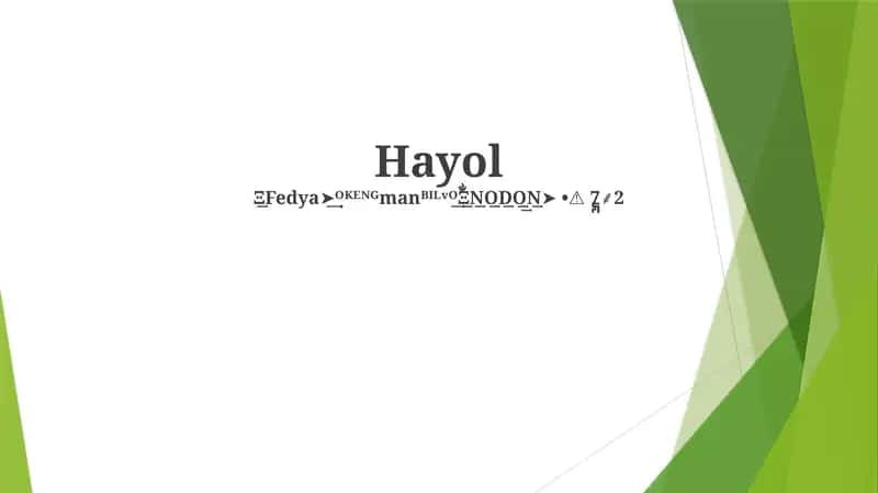 Hayol