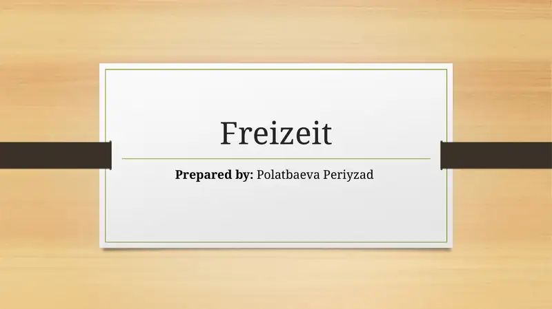 Die Uhrzeiten