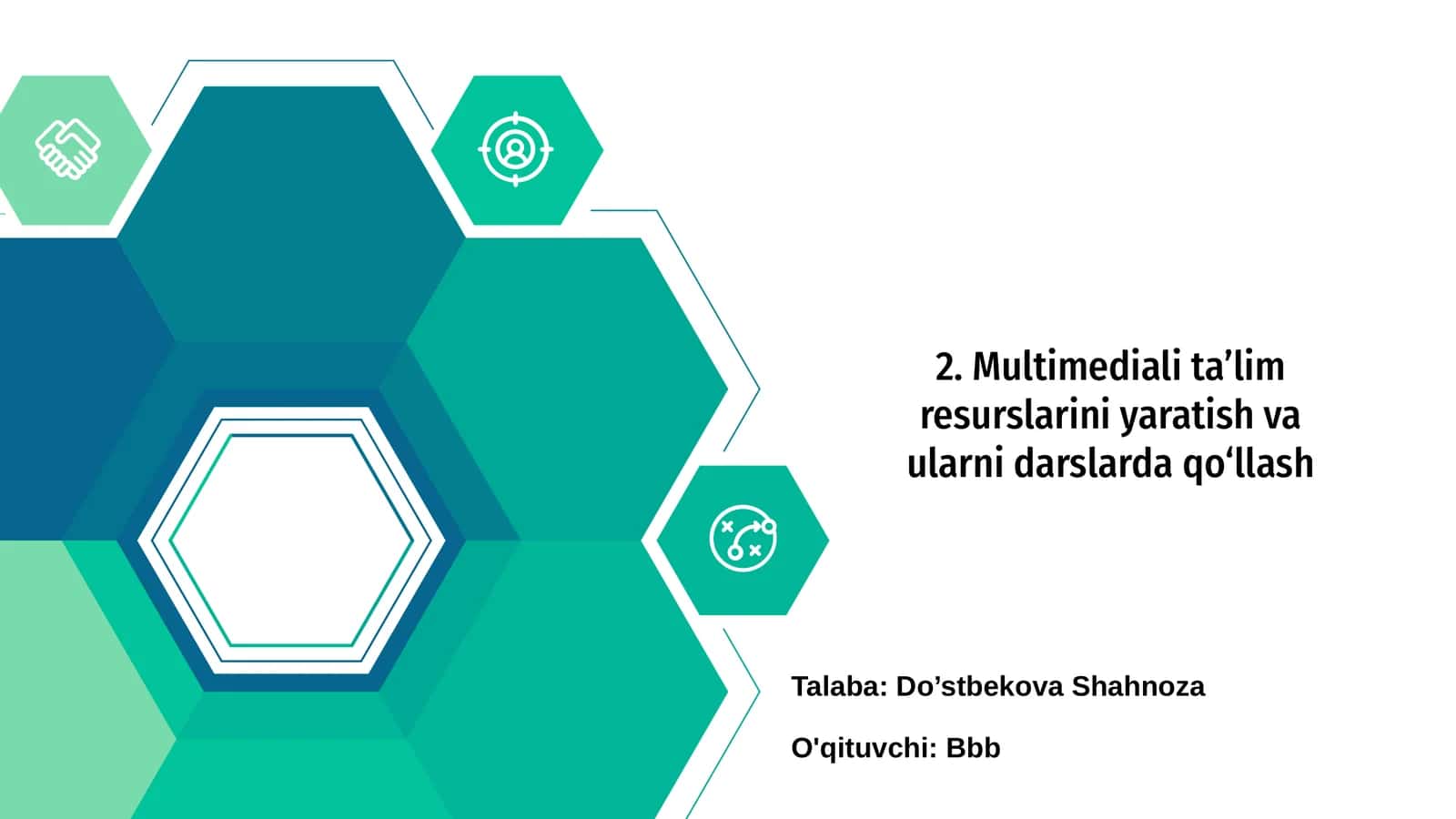 Multimediali ta'lim resurslari