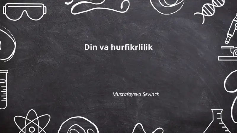 Din va hurfikrlilik