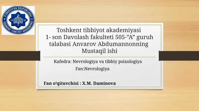 Siringomiyeliya