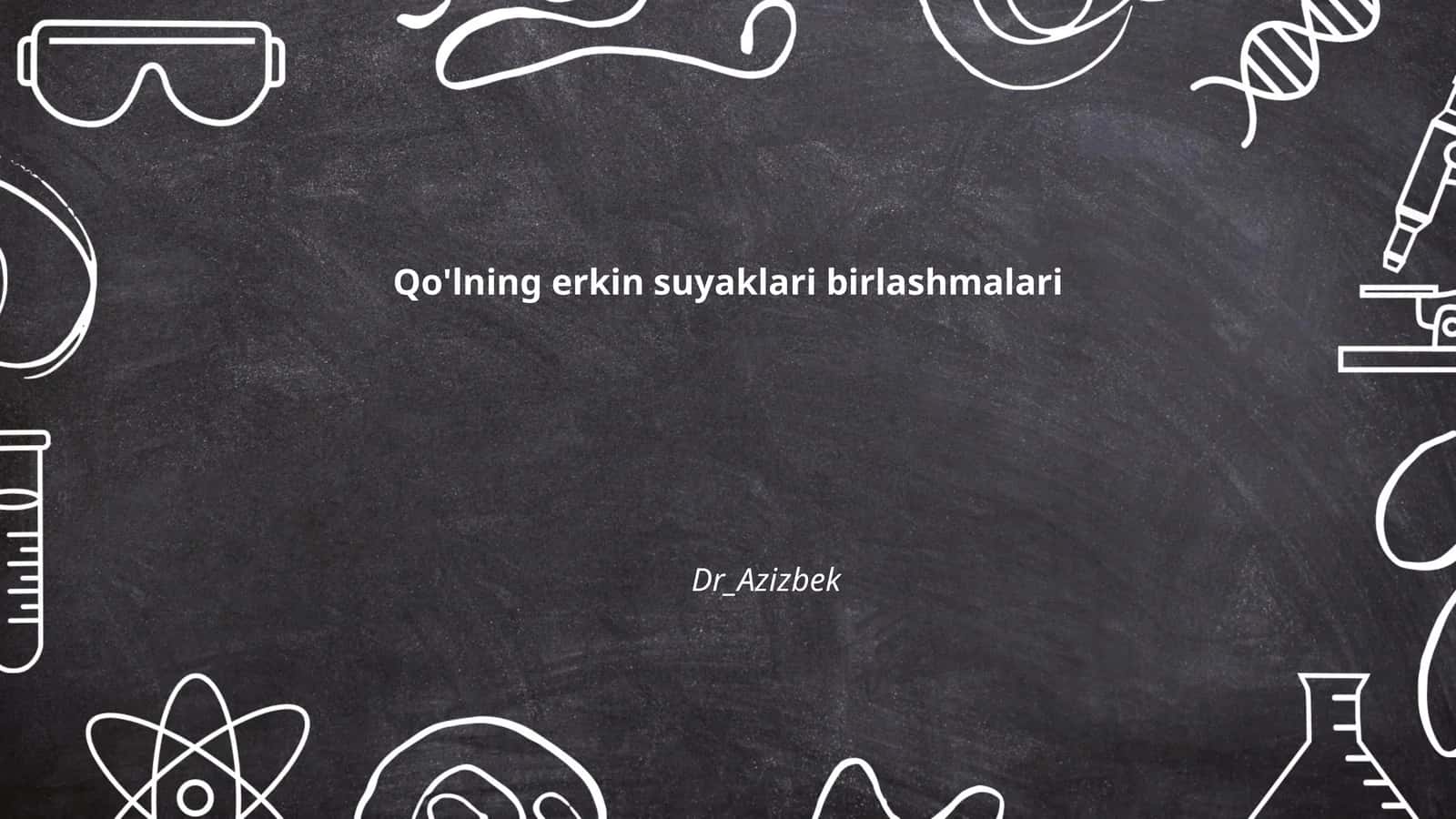 Qo'lning erkin suyaklari birlashmalari