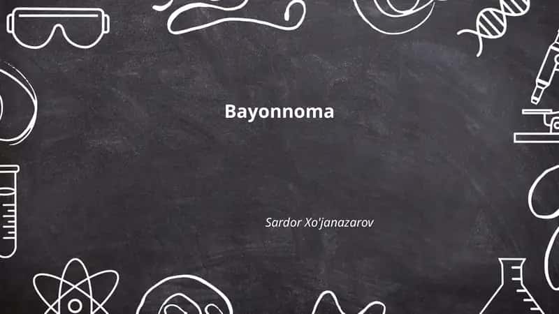 Bayonnoma