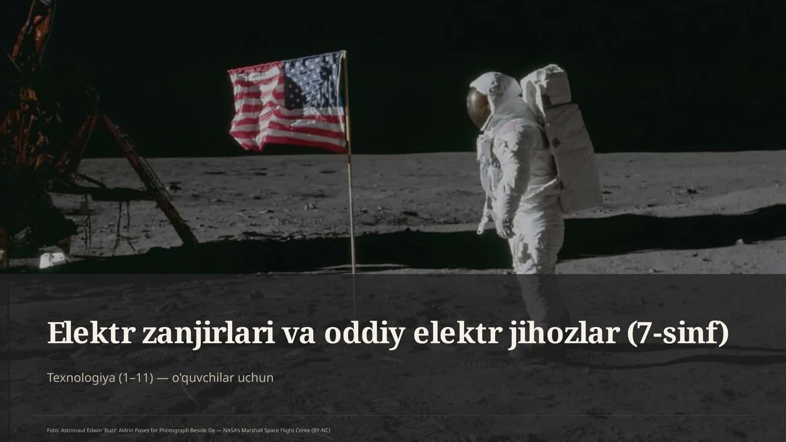 Elektr zanjirlari va oddiy elektr jihozlar (7-sinf)