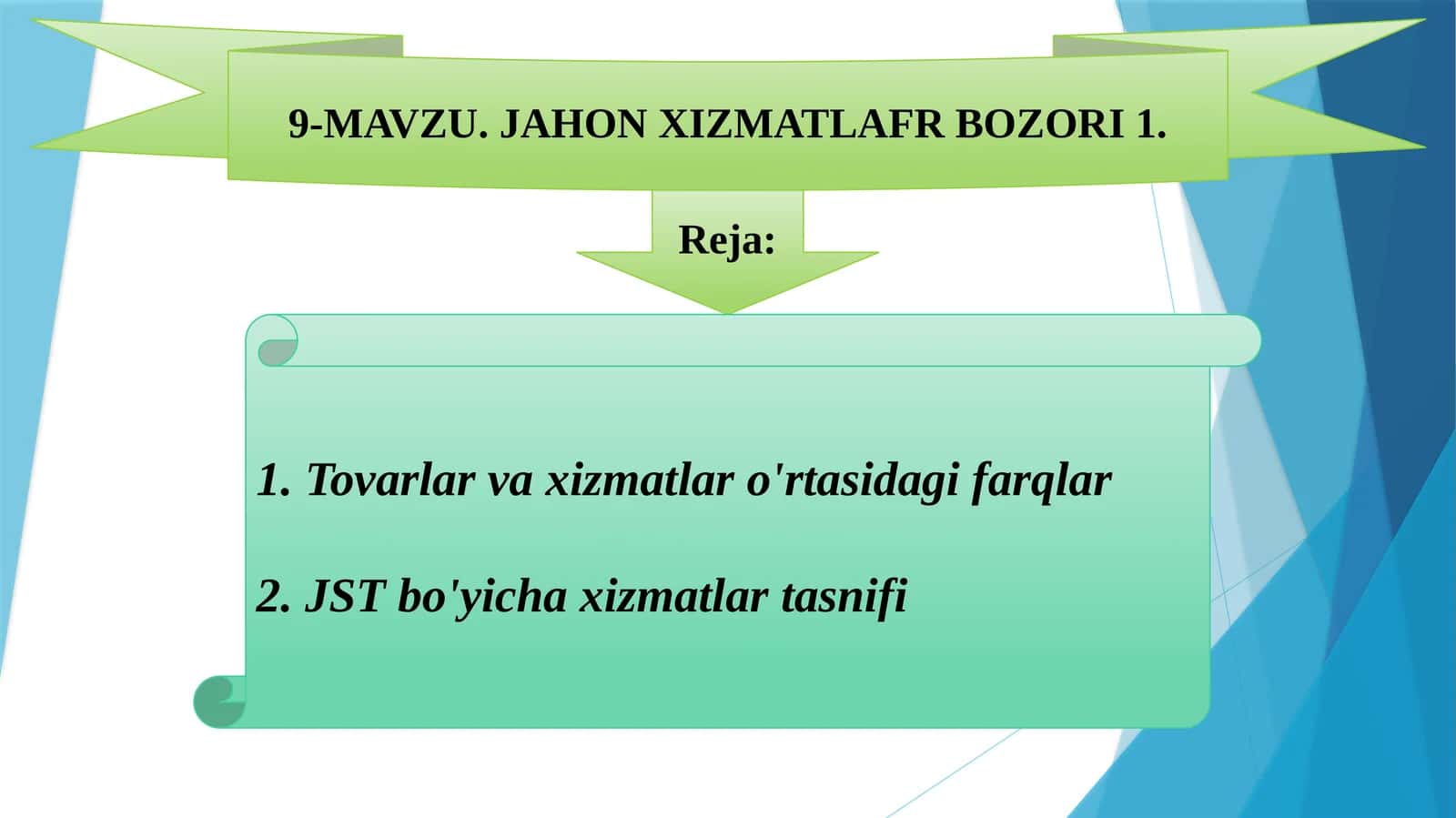 Jahon xizmatlar bozori