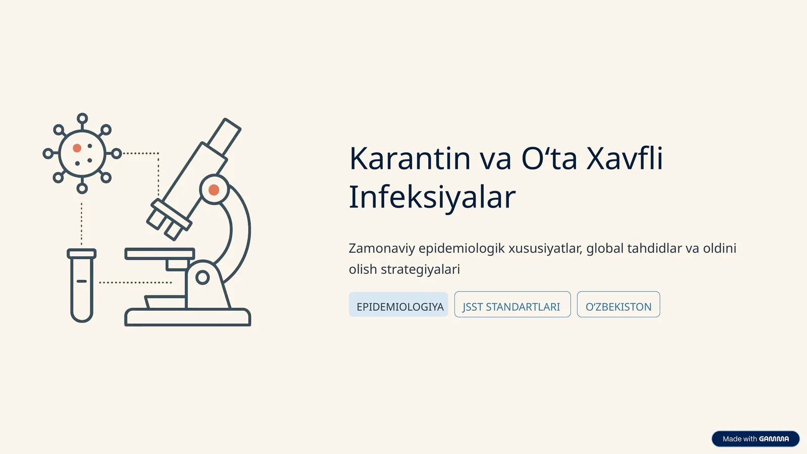 Oʻta Xavfli Infeksiyalar