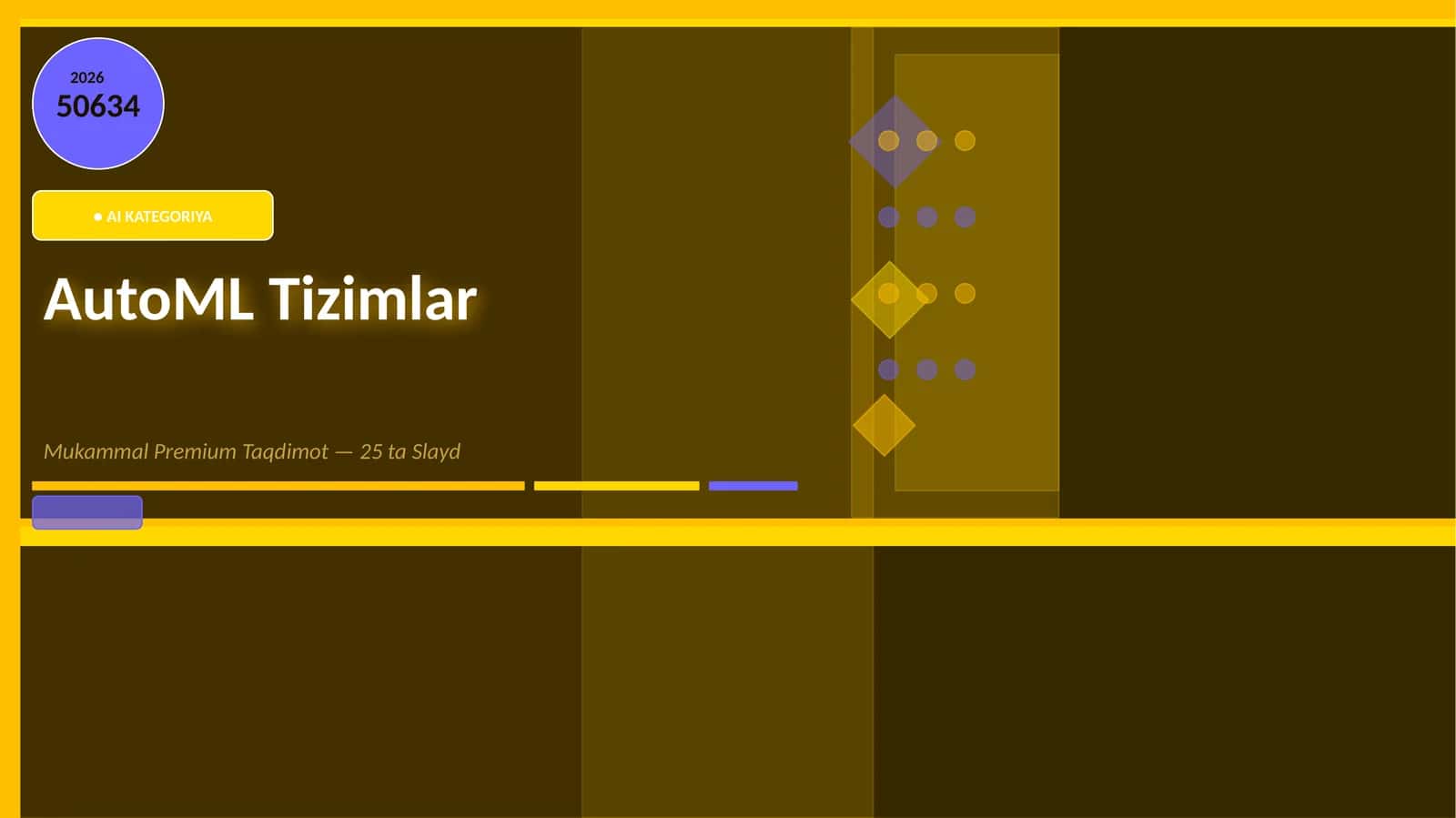 AutoML Tizimlar