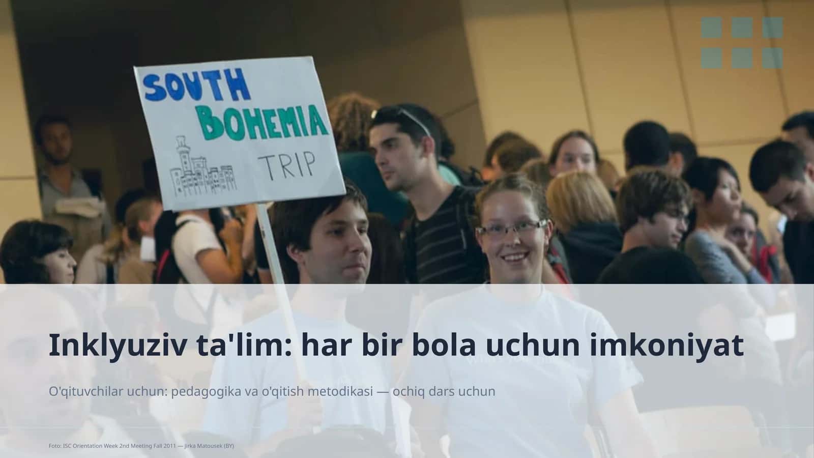 Inklyuziv ta'lim: har bir bola uchun imkoniyat