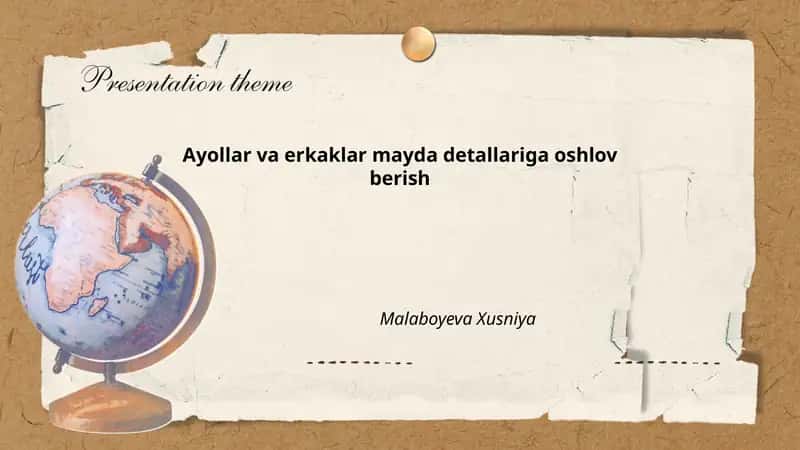 Soch turmagi va kichik aksessuarlar