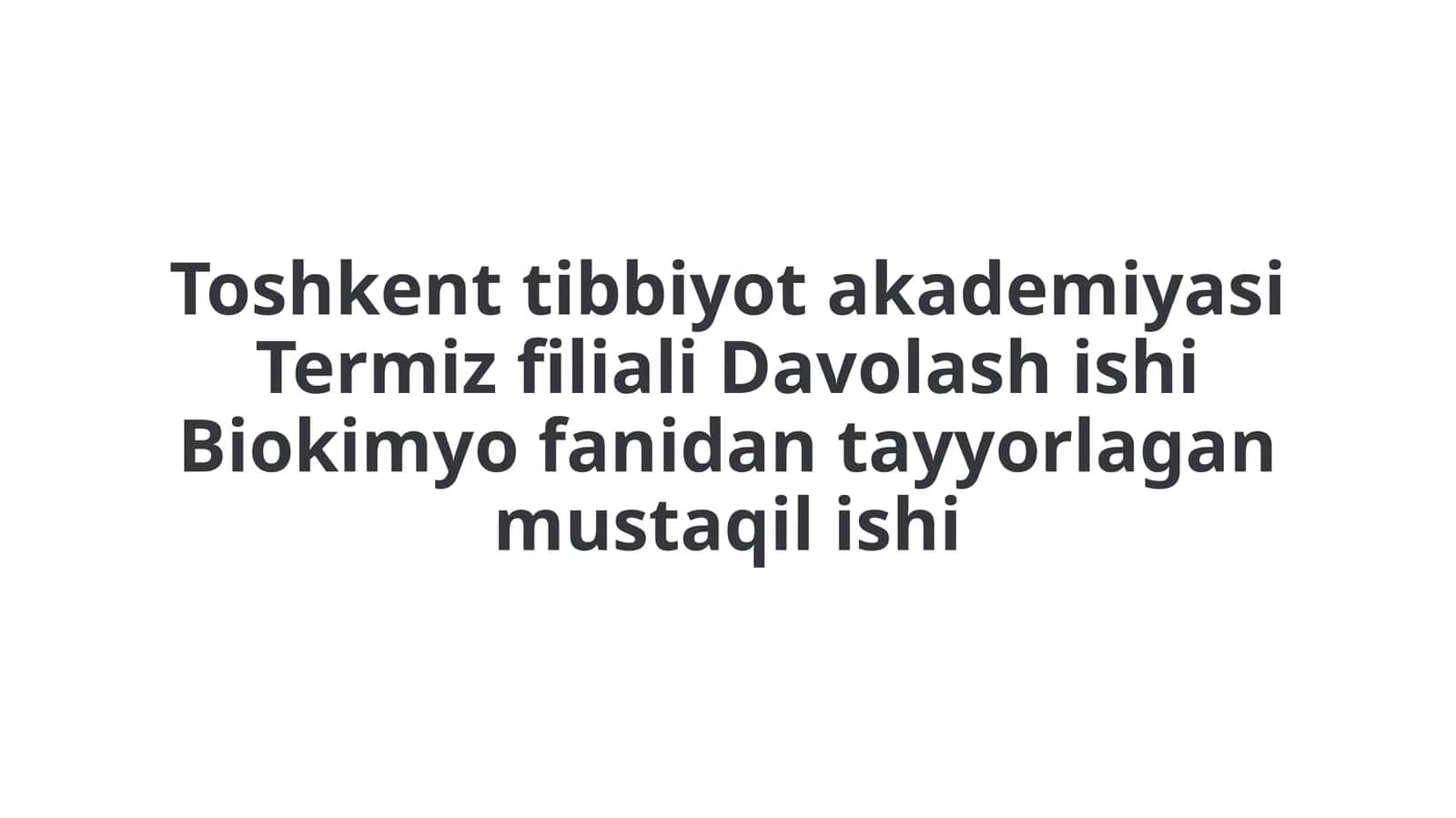 Nerv impulslarining hosil bo'lishi