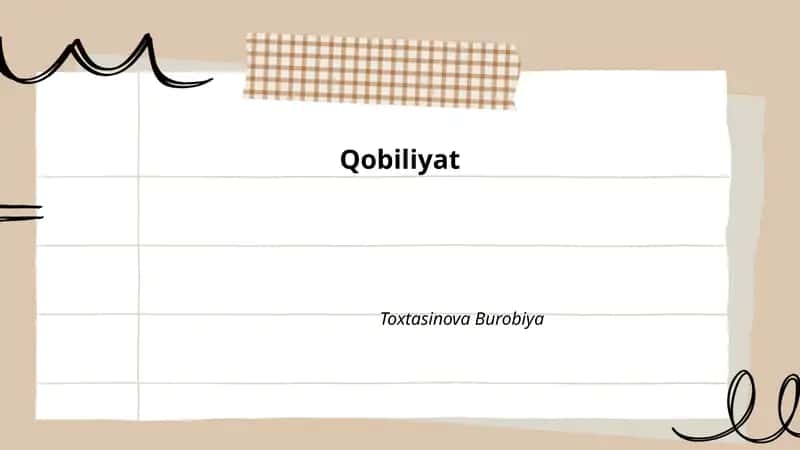 Qobiliyat
