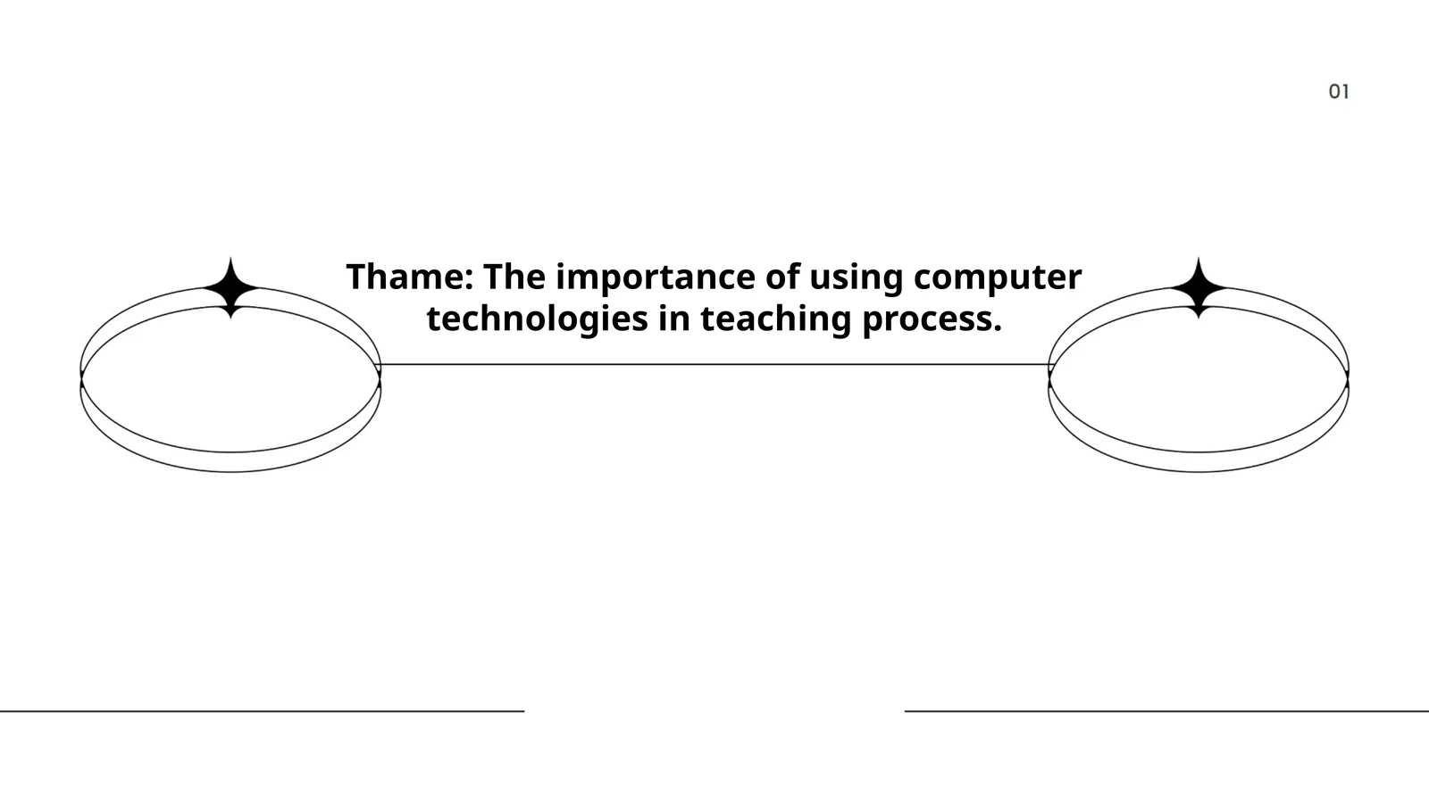 The importance of using computer technologies in teaching process