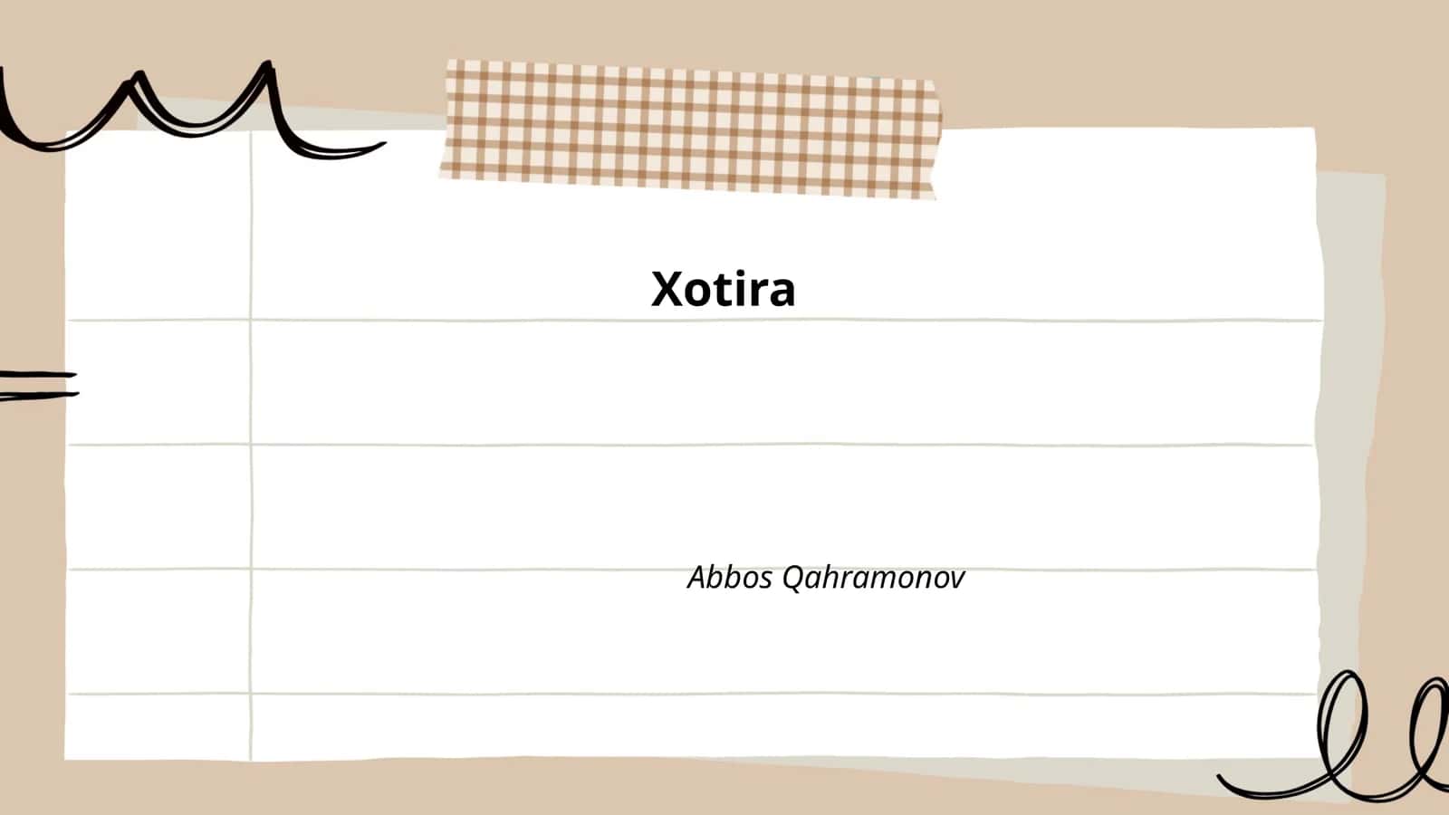 Xotira va ta'lim