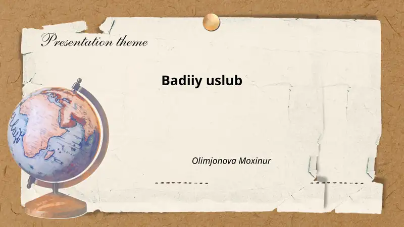 Badiiy uslub