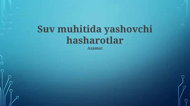Botqoq Hayotga Moslashishlar