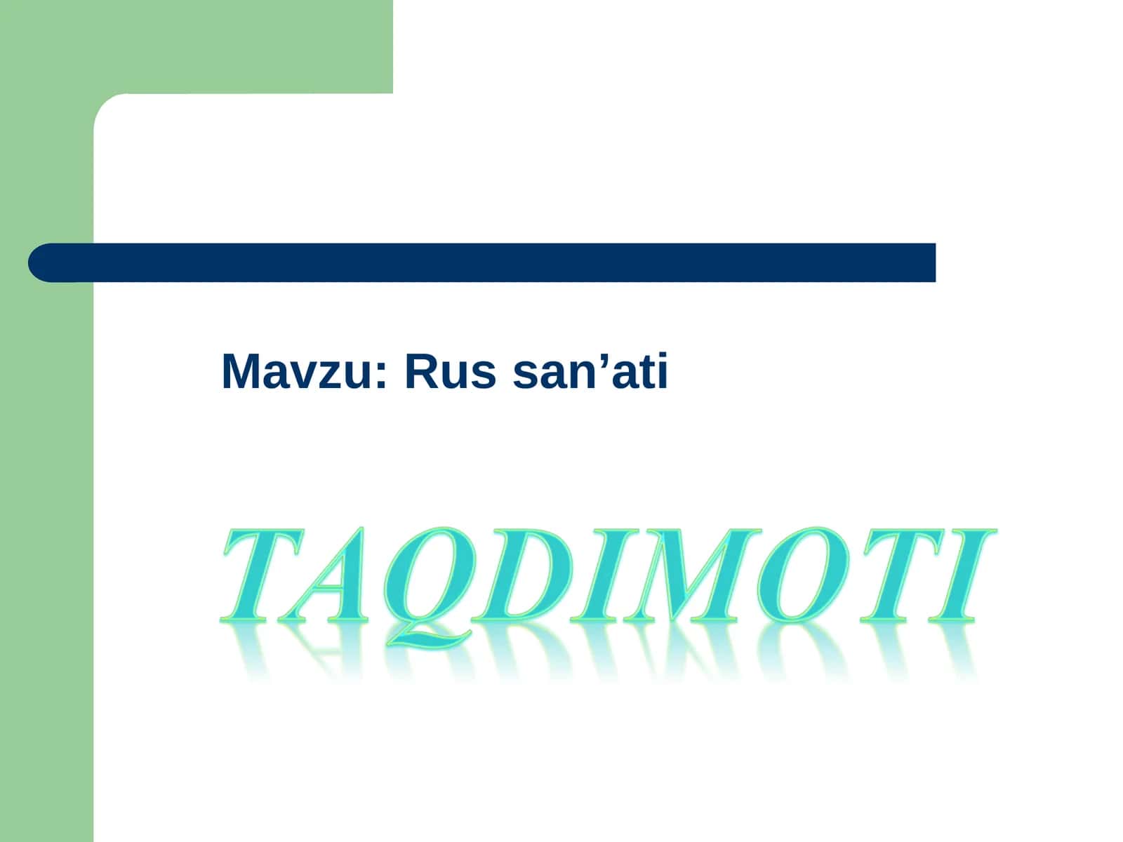 RUS SAN'ATI.ppt