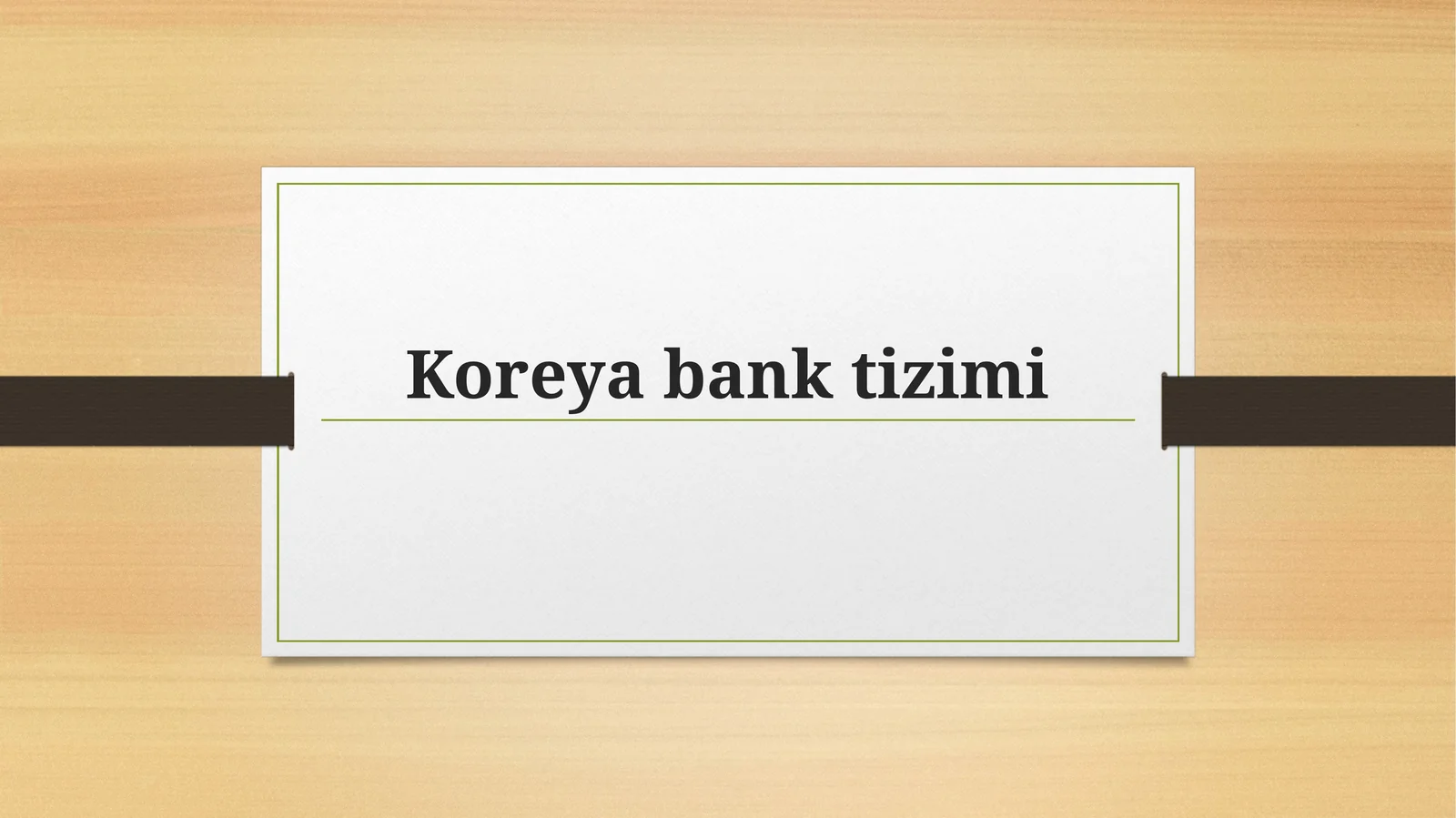 Koreyabanktizimi