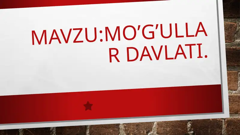 mo’g’ullar davlati