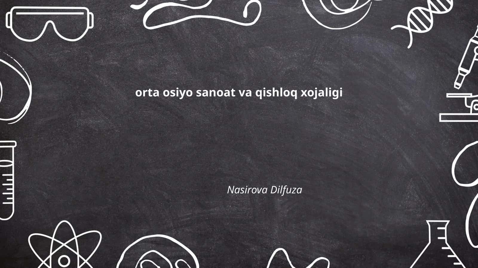 Orta Osiyoda paxta yetishtirish