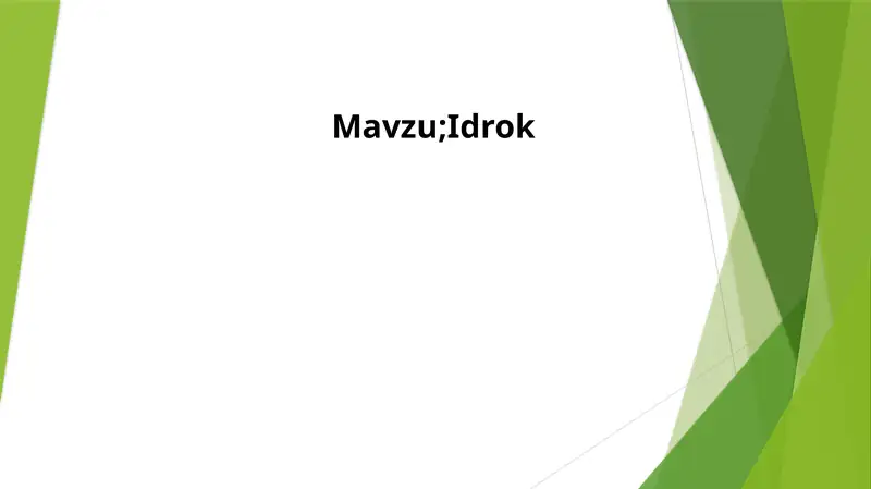 Idrok