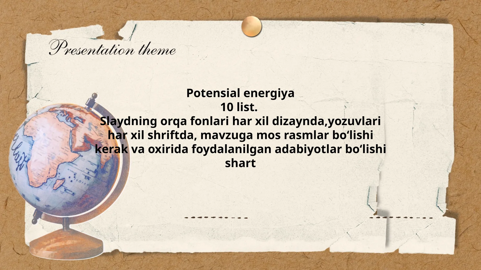 Potensial energiya