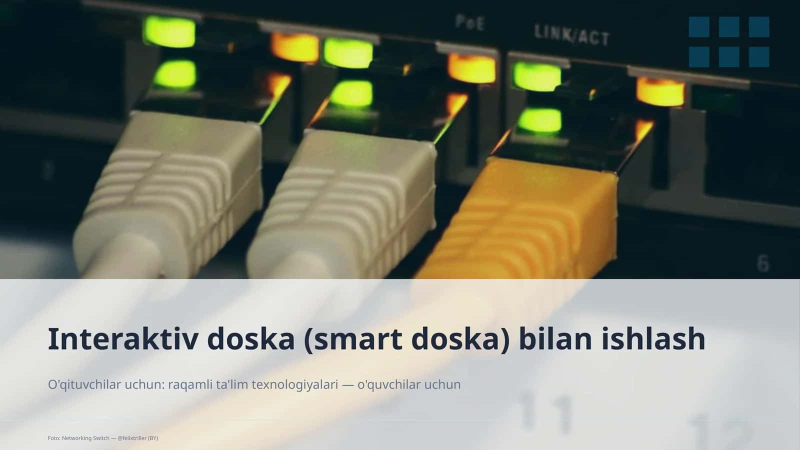 Interaktiv doska (smart doska) bilan ishlash