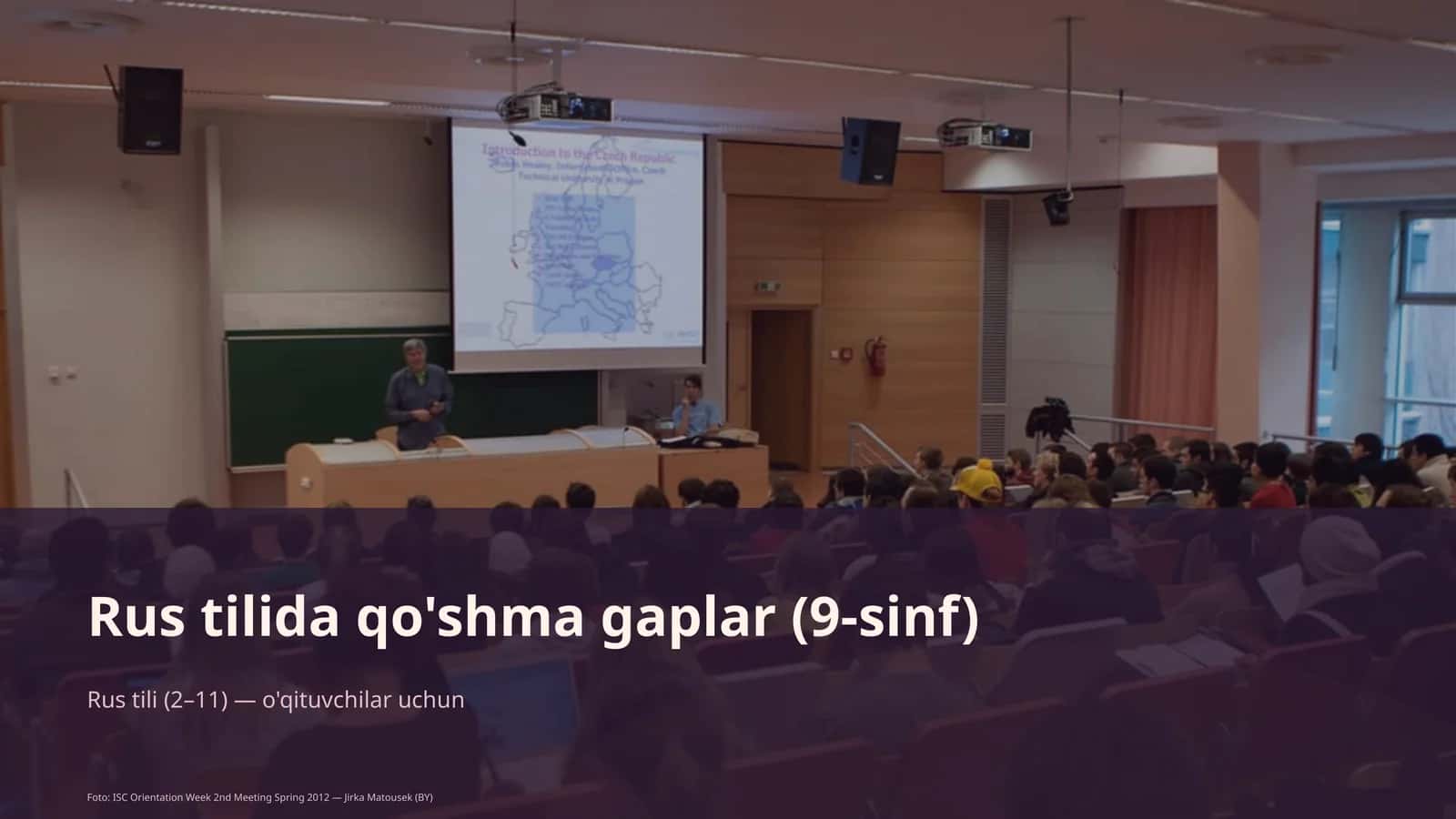 Rus tilida qo'shma gaplar (9-sinf)