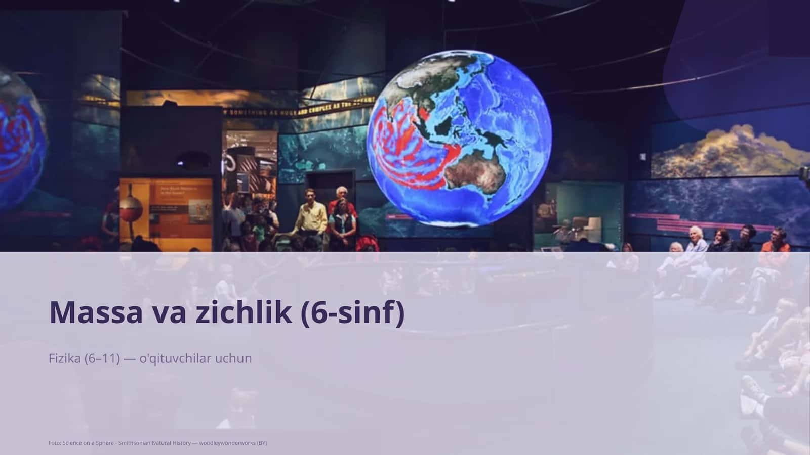 Massa va zichlik (6-sinf)