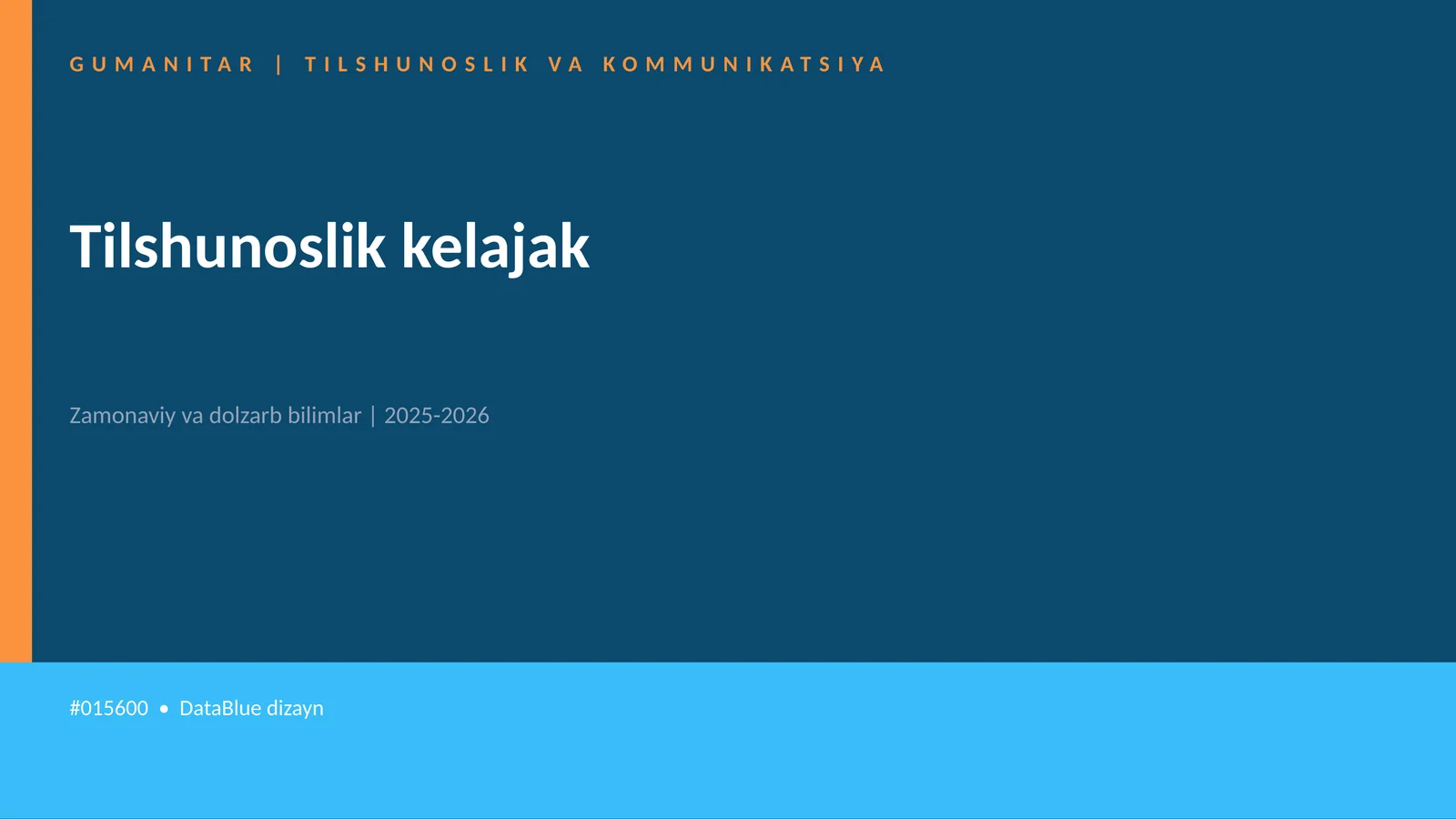 Tilshunoslik kelajak