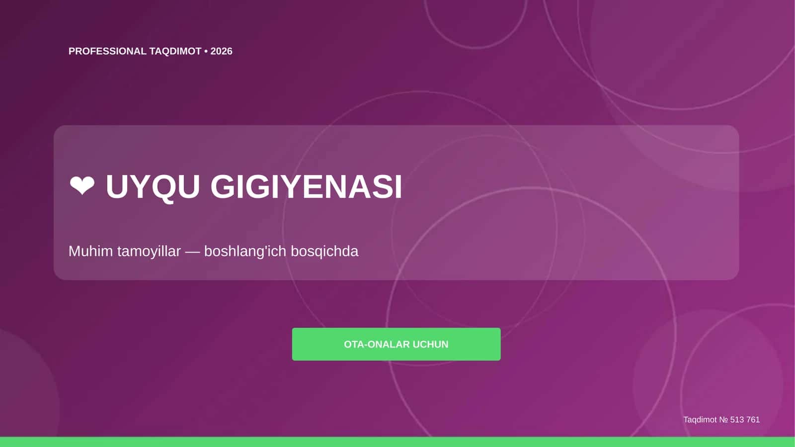 UYQU GIGIYENASI