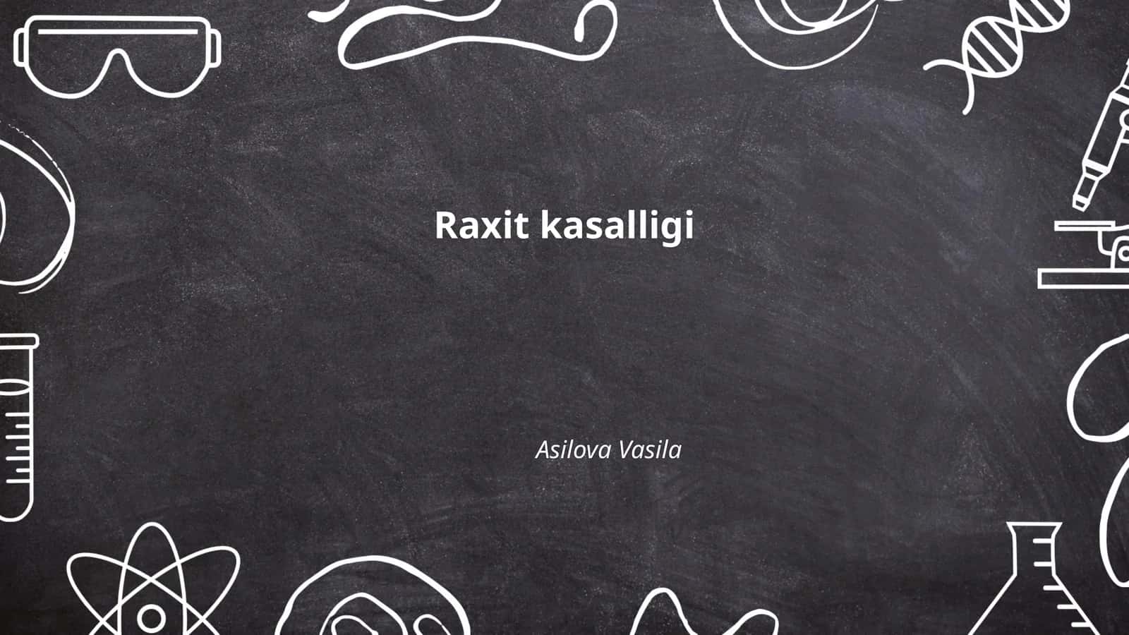 Raxit kasalligi