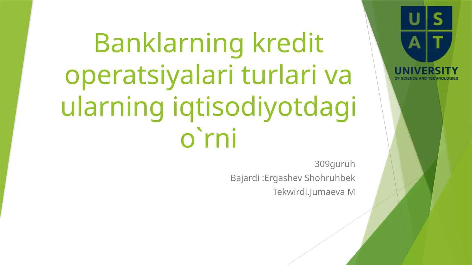 Tijoratbanklarining iqtisodiyotdagio`rni