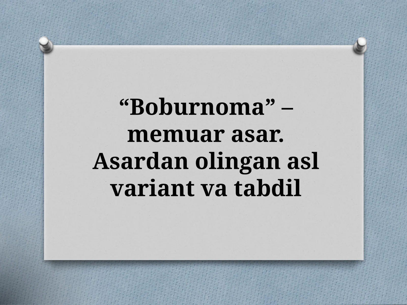Boburnoma